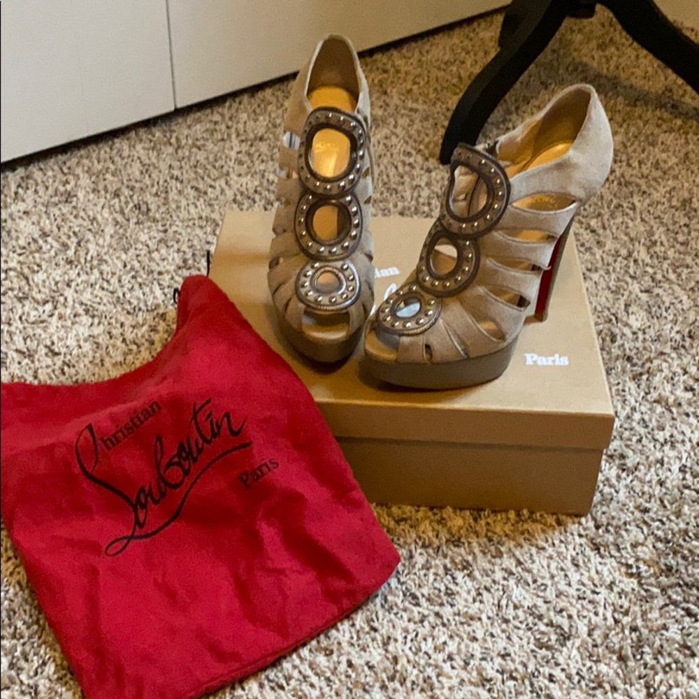 SOLD! Authentic Christian Louboutin Red Bottom Heels